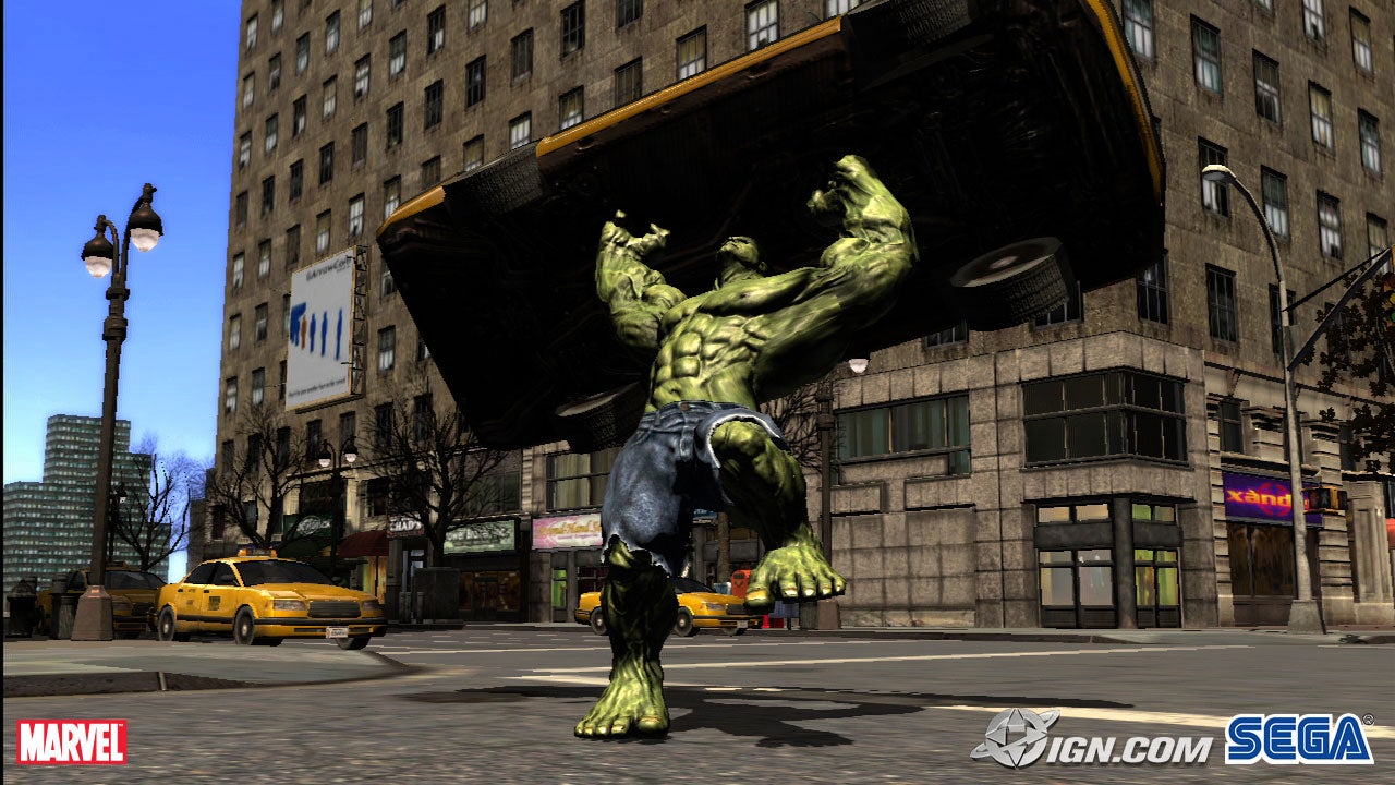 The incredible hulk video game trailer